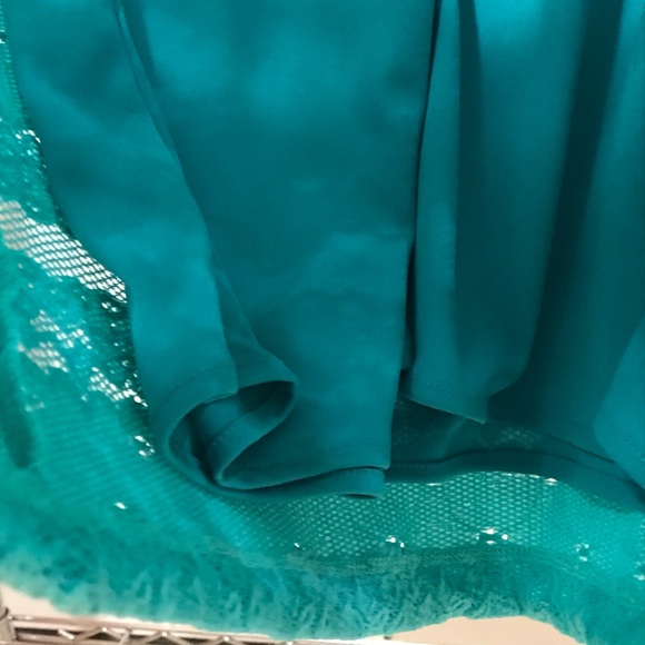 Rabbit Rabbit Rabbit  Design Green Lace Dress - Picture 7 of 8